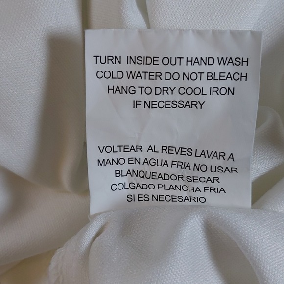 Luxology Halter Neck Crocheted Lace Tiered Lined Sz Small S Resort Cruise Dress - Picture 12 of 12